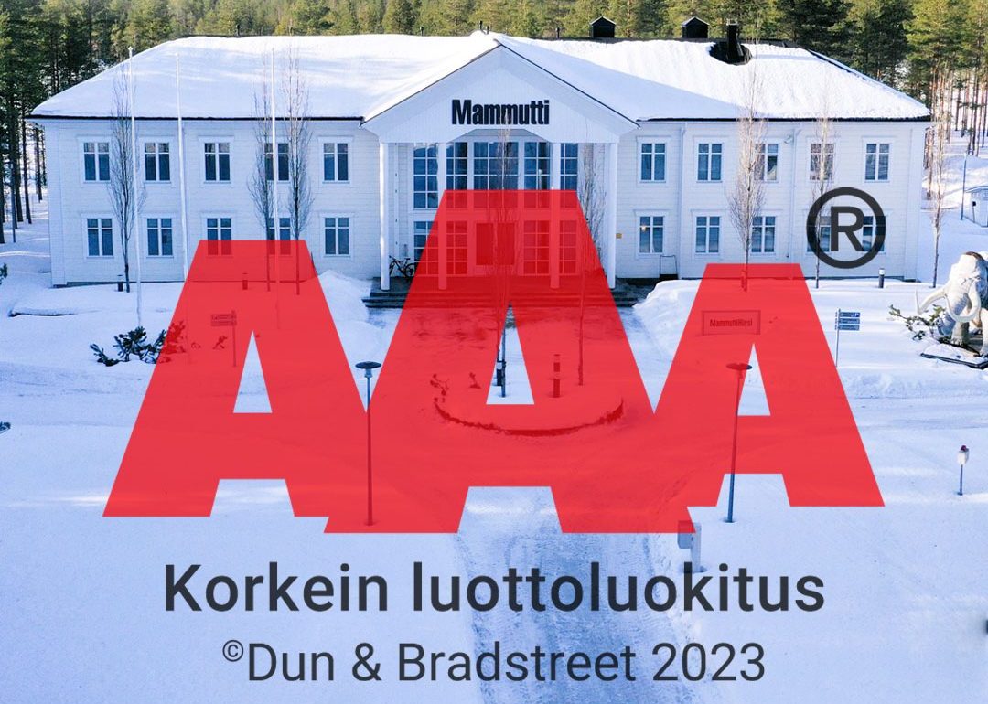 Mammuttihirrelle korkein AAA-luottoluokitus